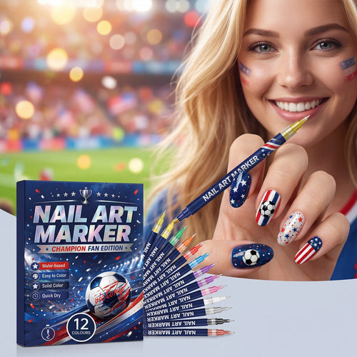 Amorivra™ 12-color fan-themed nail art brushes